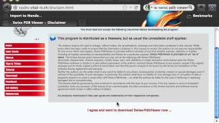 Install Swiss PDB Viewer [upl. by Lavoie840]