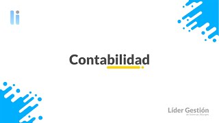 Contabilidad  ProgramaSoftware de Facturación para NegociosPymes  Líder Gestión [upl. by Lananna]