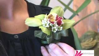 Westmount Florist  How to put on a Corsage [upl. by Rox]