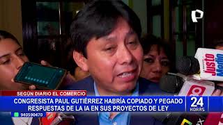 Bruno Ortiz Proyecto hecho por IA expone desinterés de congresistas en legislar para el bien común [upl. by Asina]