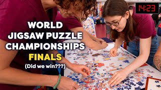 The epic finals of the World Jigsaw Puzzle Championships [upl. by Nalced]