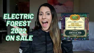 Electric Forest 2022 Ticket On Sale Info Everything You Need to Know [upl. by Erny]