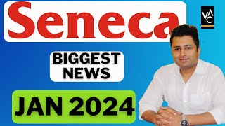 Big Update For Seneca College For Jan 2024 intake  Seneca College  Study In Canada [upl. by Aneetak]