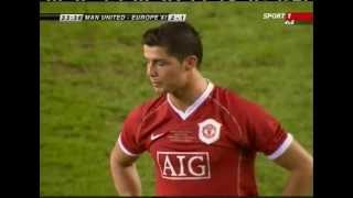 Cristiano Ronaldo goal vs Europe XI 03132007 [upl. by Eekcaj]