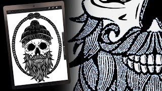 Turn Your Procreate Designs Into A Vector iPad only [upl. by Leuneb]