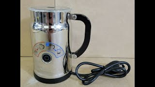 Demo video for Nespresso 3192 Aeroccino Milk frother and warmer [upl. by Ahtiekahs]