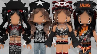 GRUNGE amp DAHOOD roblox outfits w codes amp links ♡ [upl. by Nellir]