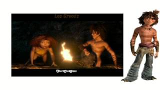 Los Croods Practica de doblaje The Croods FOX [upl. by Nutter]