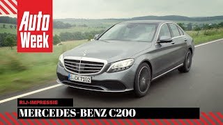 MercedesBenz C200 W205 2018  AutoWeek review  English subtitles [upl. by Redvers]