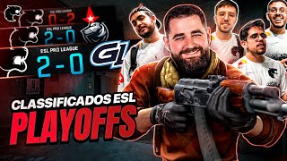 CLASSIFICAMOS NOS PLAYOFFS DA ESLPROLEAGUE [upl. by Nauqed270]