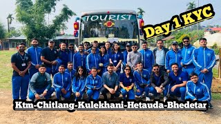 KYC Program Day First  Kathmandu to Bhedetar  NASC Bat38 [upl. by Sven213]