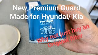 New Premium Guard oil filter Review [upl. by Liesa]