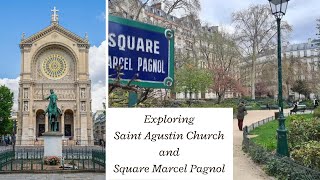 Exploring Saint Agustin Church and Square Marcel Pagnol [upl. by Anahs]