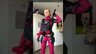 Need More Practice deadpool cosplay marvel cosplayer funnyvideos youtubeshorts youtube short [upl. by Nnayllehs]