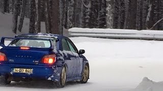 Subaru Impreza WRX STI SNOW DRIFT ATS OTO [upl. by Kester]