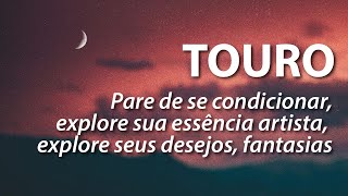 TOURO Pare de se condicionar explore mais os seus desejos e fantasias ALMA DE ARTISTA tarot [upl. by Pastelki]