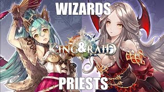 NEW LEWISIA Kings Raid  Wizards amp Priests Jan 2018 Patch  Part 3FINAL [upl. by Luapnhoj164]