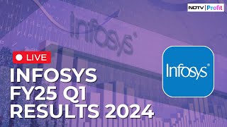 Infosys Q1 Results LIVE I Infosys FY25 Quarterly Earnings 2024 I Infosys Q1 Results Today LIVE [upl. by English]