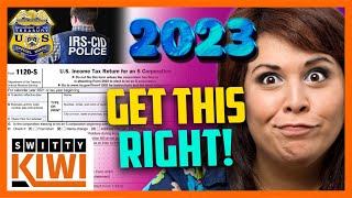 IRS Form 1120S LinebyLine Instructions 2024 S Corporation US Income Tax Return 🔶 TAXES S2•E105 [upl. by Quincy10]