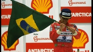 F1 1991 Ayrton Senna Wins First Brazilian Grand Prix Stuck In 6th Gear  Formula One Highlights HD [upl. by Lona529]