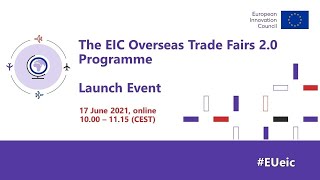 EIC Overseas Trade Fairs 20 Programme Launch Event [upl. by Karylin599]