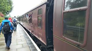 Jubilee class Bahamas 45596 approaching Arley station [upl. by Osrit339]