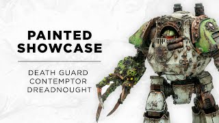 Death Guard Contemptor Dreadnought [upl. by Ellenoj]