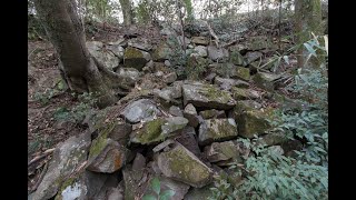 【4K】Ichijosan Castle Hiroshima  一乗山城 広島 [upl. by Rodina]