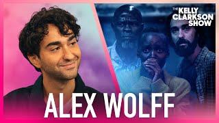 Alex Wolff Booted Lupita Nyongo Off His Cornhole Team For Not Being Competitive [upl. by Hardwick]