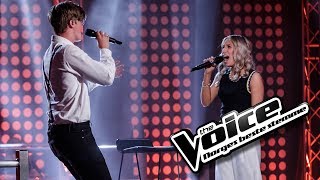 Ingeborg Walther vs Elias Grimstad Salbu  Like Im Gonna Lose You  The Voice Norge 2017  Duell [upl. by Hong]