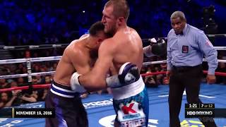 Andre Ward vs Sergey Kovalev 1amp2 highlights [upl. by Neeron158]