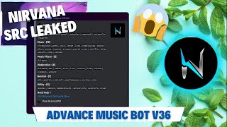 How to Make a Discord Music Bot v36  Nirvana SRC Leaked  Kronix [upl. by Samtsirhc]