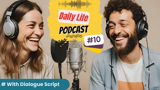 Daily Life English Podcast  Ep 10  High School Reunion  English Fluency Builder [upl. by Lyrehc]