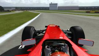 Fiorano Maranello rFactor F1 Onboard Lap RFT [upl. by Gerry]