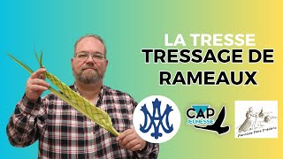 Tresse  Tressage de rameaux Tuto [upl. by Airamesor538]