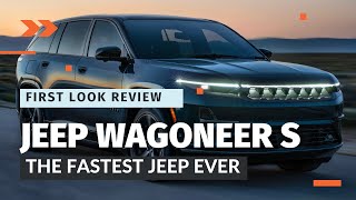 First Look Review 2024 Jeep Wagoneer S – The Ultimate Electric Luxury SUV [upl. by Arty369]