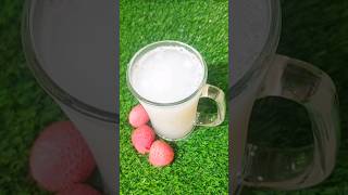 Healthy Lychee drink🍹লিচু জুসshortslychee juicerecipe [upl. by Huskamp]