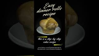 Easy Dinner Rolls Recipe Tutorial [upl. by Llemor144]