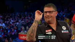 Gary Anderson v Joe Cullen  2022 Ladbrokes Masters  Round 2 [upl. by Haididej787]