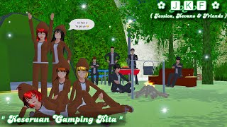 ✿ JKF ✿  Keseruan Camping Kita Part 2  Drama Sakura School Simulator  mirchannel [upl. by Adnopoz472]