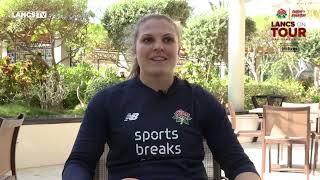 LANCSONTOUR DIARY  🇦🇪 Ellie Threlkeld on landing in Dubai [upl. by Odracer]