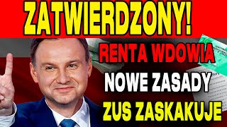 RENTA WDOWIA ZUS OGŁASZA NOWE ZASADY BĘDĄ TO NAJWIĘKSZE WYPŁATY DLA WDÓW W PAŹDZIERNIKU 2024 [upl. by Swen961]