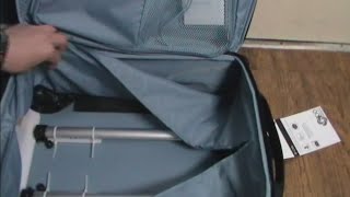 Samsonite BLite 55cm Upright Spinner 2 Wheels Suitcase Cabin Trolley Black detailed view [upl. by Duhl327]