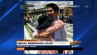 Iqbaal Ramadhan Lulus Dari Pendidikannya di Amerika [upl. by Gladdie]