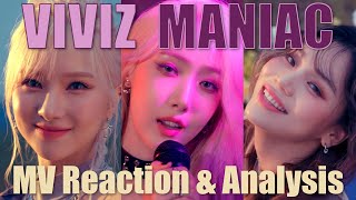 VIVIZ 비비지  MANIAC  MV Reaction [upl. by Aimik]