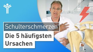 TOP 5  SchulterErkrankungen Die häufigsten Ursachen für Schulterschmerzen [upl. by Asaph]