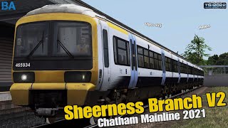 Sheerness Branch V2Chatham Mainline 2021Train Simulator [upl. by Aicilet397]