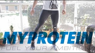 MyProtein Mens Leggings  UNBOXING amp REVIEW [upl. by Nayrb]