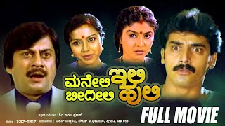 Maneli Ili Beedeeli Huli  Kannada Comedy Movie  Ananthnag  Thara  Mahalakshmi  Shashikumar [upl. by Carolynn404]