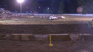 Ogemaw County Fair 2024 Figure Eight Big Cars Heat 2 8172024 West BranchMichigan [upl. by Urson]